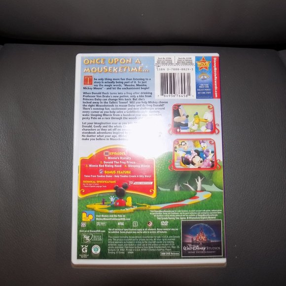 Mickey Mouse Clubhouse - Mickeys Storybook Surprises (DVD, 2008) EUC - Picture 3 of 3